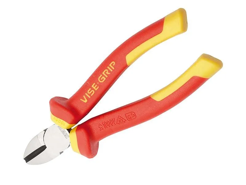 Irwin Vise-Grip Diagonal Cutter Pliers Vde 150Mm in Red Red