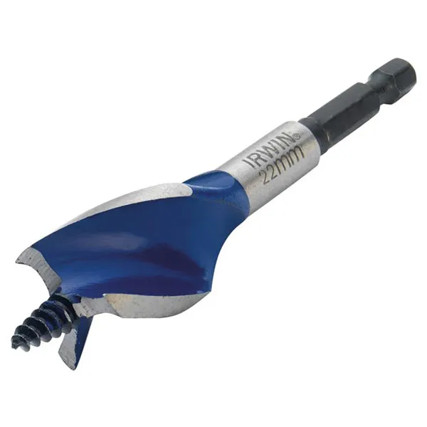 Irwin 5 Piece 6X Blue Groove Stubby Wood Bit Set