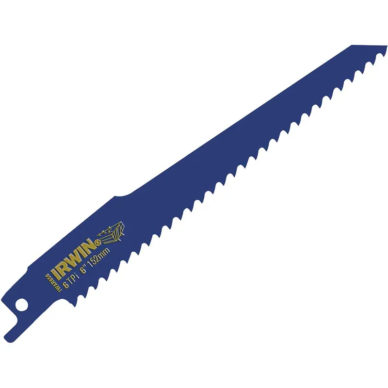 Irwin® 10506429 656R 150mm Sabre Saw Blade Nail Embedded Wood Pack...