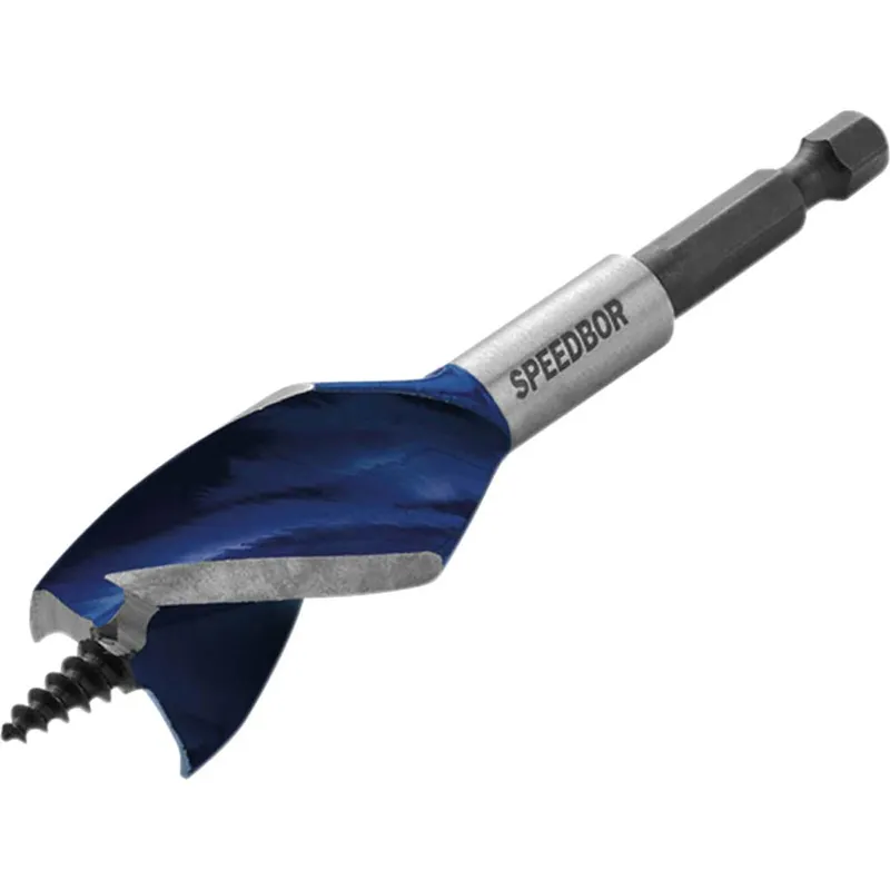 Irwin® 1921930 Blue Groove 6X Stubby Wood Bit 14 x 100mm