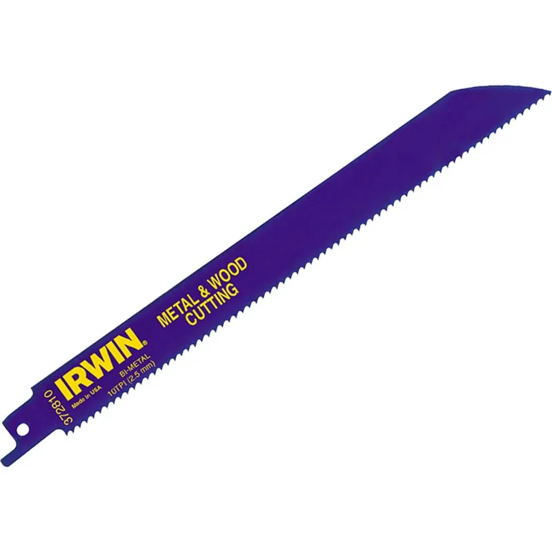 Irwin - Sabre Saw Blade 810R 200mm Metal & Wood Pack of 25 IRW10504141