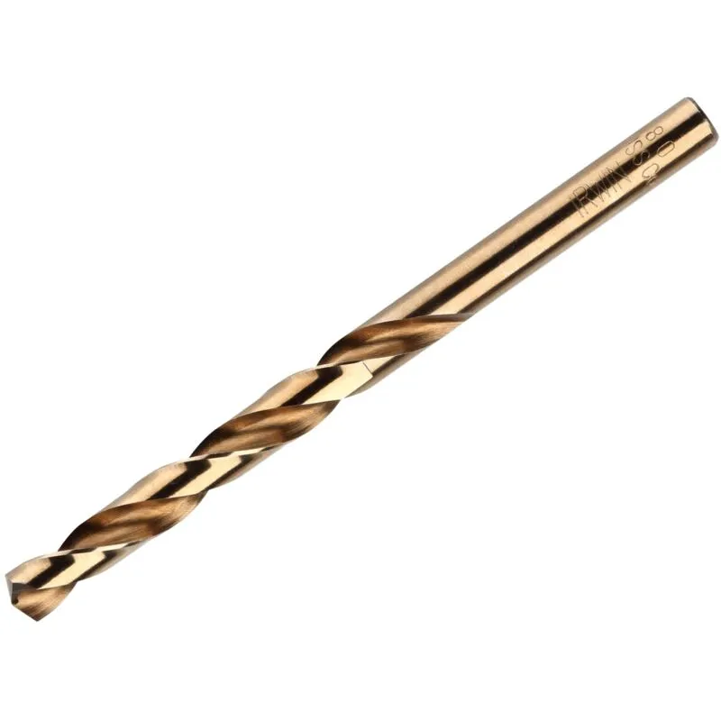 Irwin® 10502538 Hss Cobalt Drill Bits (5) 10.0mm OL:133 WL:87mm