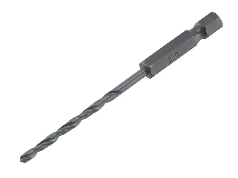 Irwin ® Hss Drill Bit Hex Shank Bit 4.0mm in Grey Grey