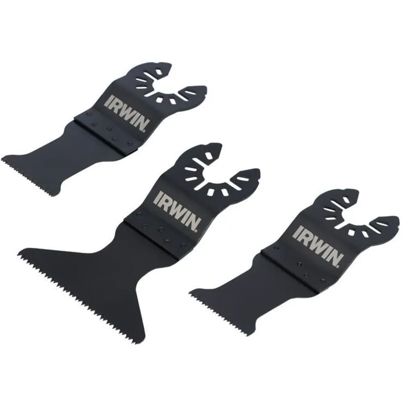 Irwin 3 Piece Ois Oscillating Multi Tool Blades Set