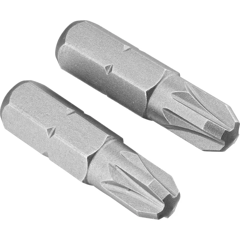 Irwin Screwdriver Bits Pozi Pz3 25Mm Pack Of 10 in Silver Silver