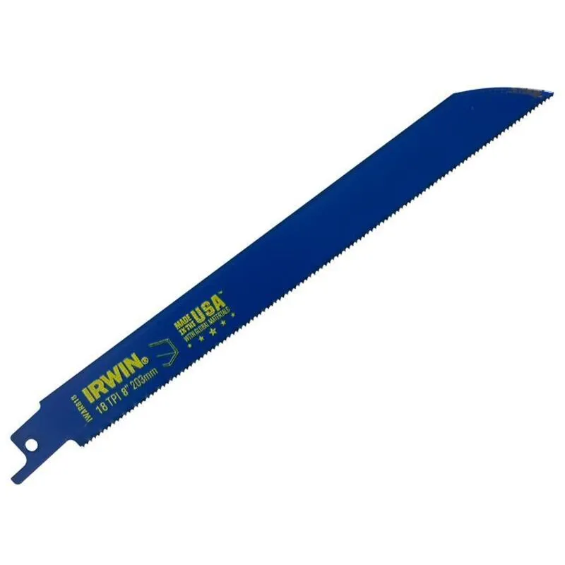 Irwin - Sabre Saw Blade 818R 200mm Metal Cutting Pack of 25 IRW10504140
