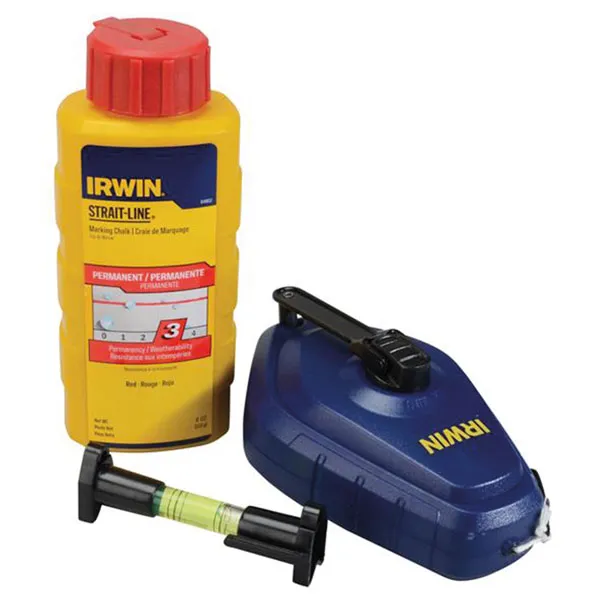 Strait Line Irwin StraitLine Speedline Chalk Line Reel Set 30m