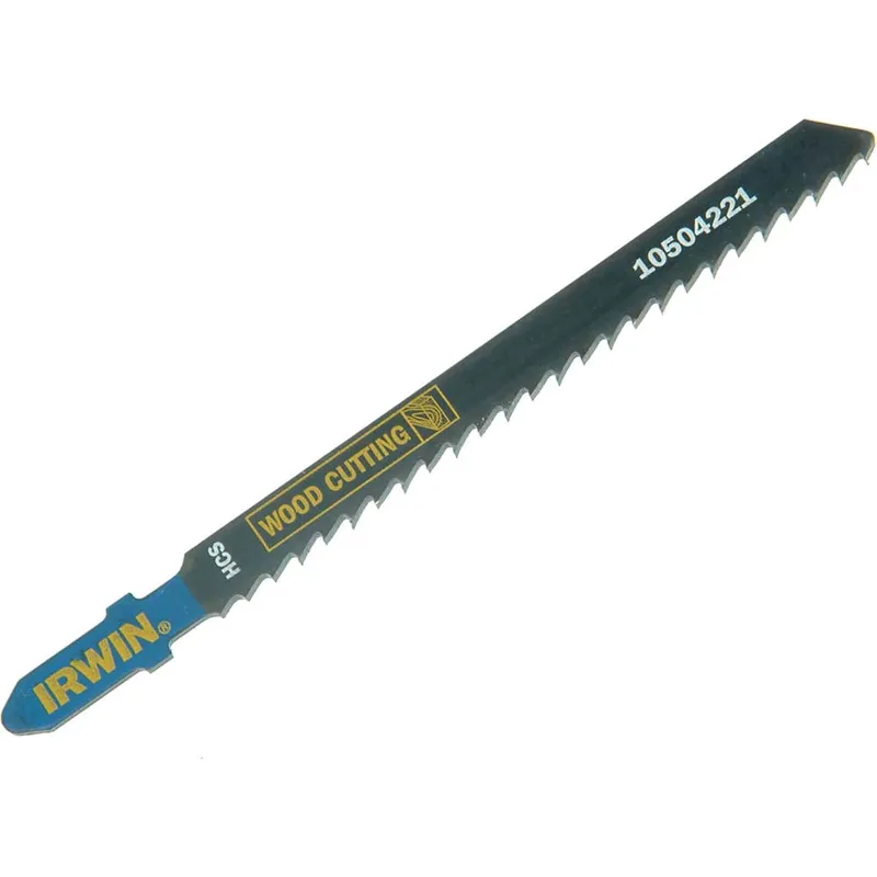 Irwin T144DP T Shank Wood Cutting Jigsaw Blades Pack of 5