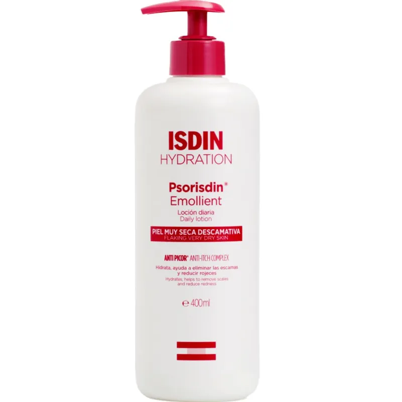 Isdin PSOr Emollient Daily Moisturizing Lotion 400mL
