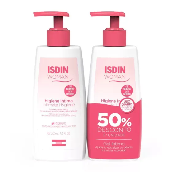 Isdin Woman Intimate Hygiene Gel 200ml Duo