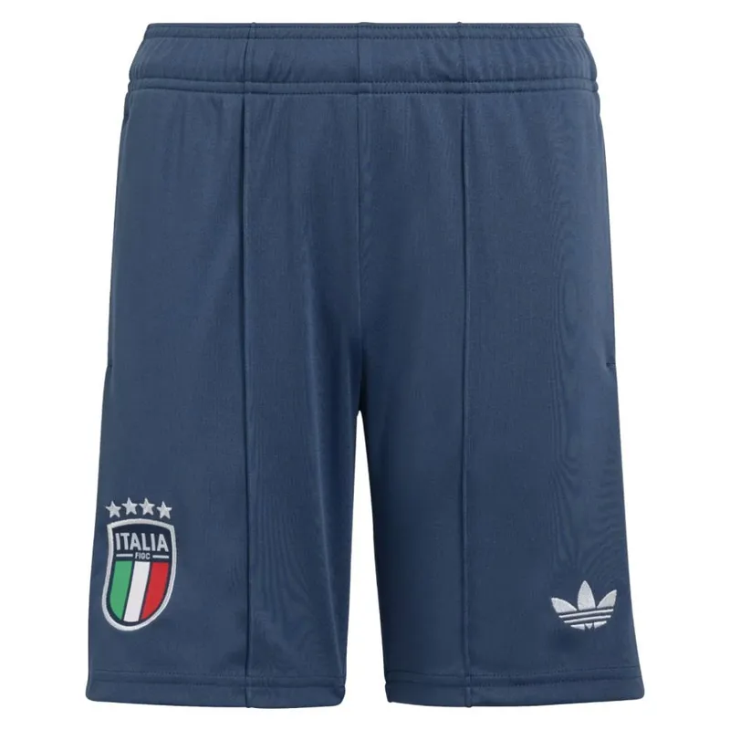 Italy Personalised 2026 2027 Away Shorts Night Marine in Navy Size: Medium Navy M