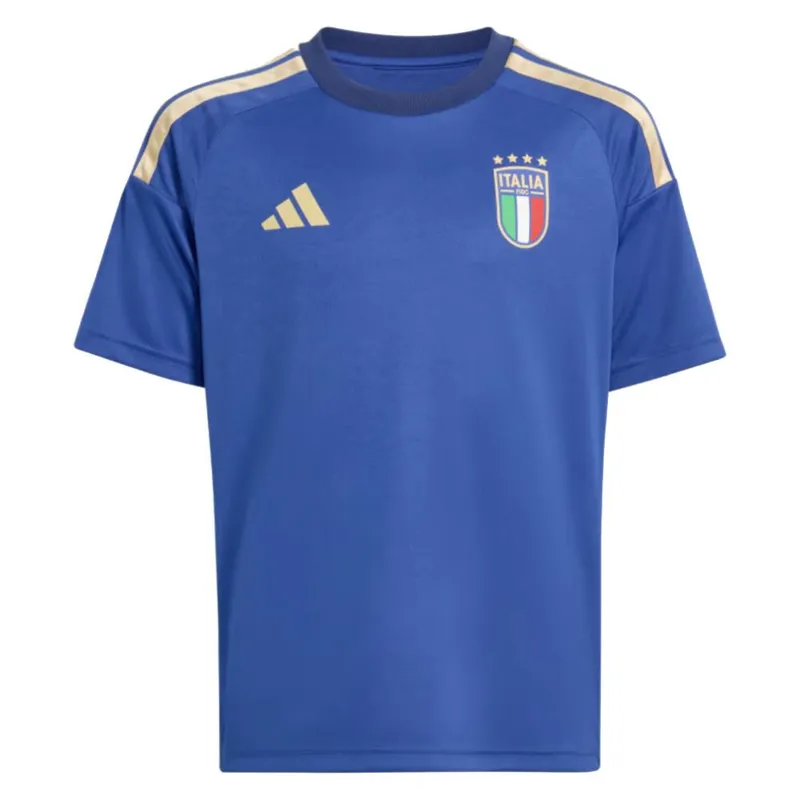Italy 2026 2027 Junior Home Fan Jersey in Blue Size: Small Blue S