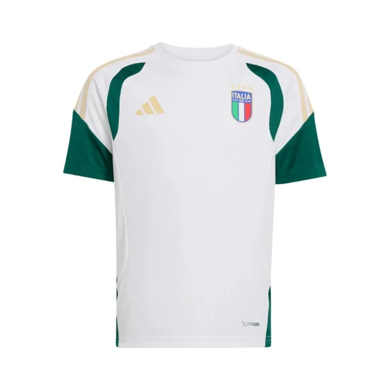 Italy 2026 2027 Junior Training Jersey in White Size: 9-10 Years White 9-10 Years