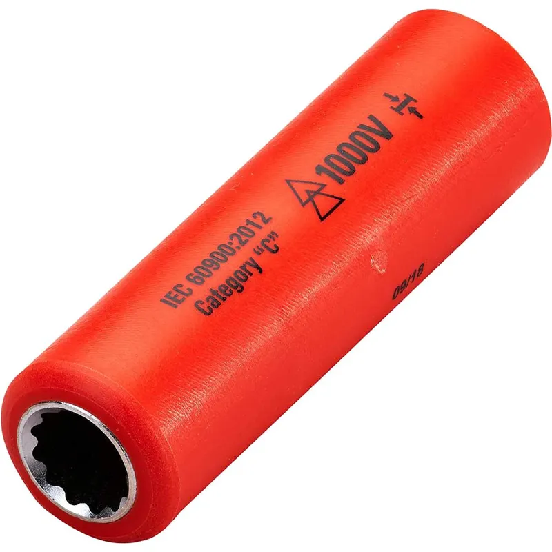 Itl Insulated 1401 Insulated 1/2in Drive Deep Socket 15mm
