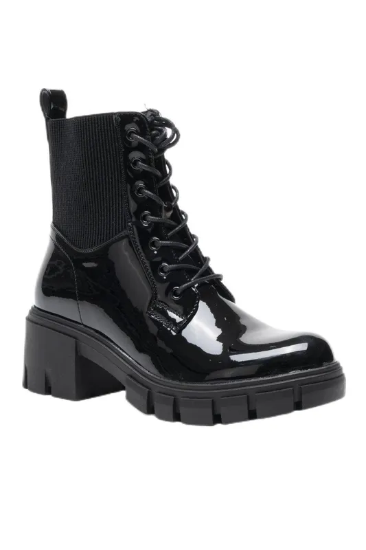 Ivachy Women's Winter Ankle Boots in Black Size: 4 Black female