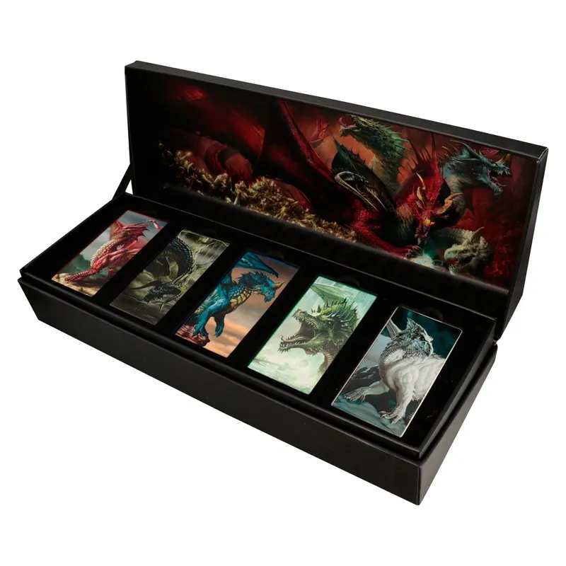 Iwoot Dungeons & Dragons Chromatic Dragons Ingot Set