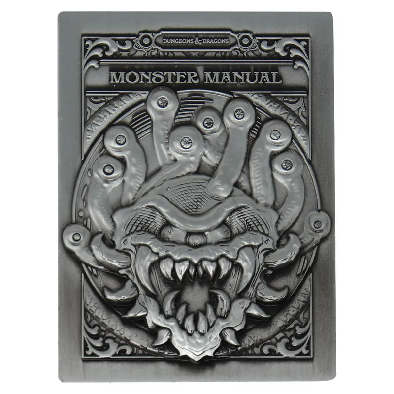 Iwoot Fanattik Dungeons & Dragons - Monster Manual Limited Edition Ingot