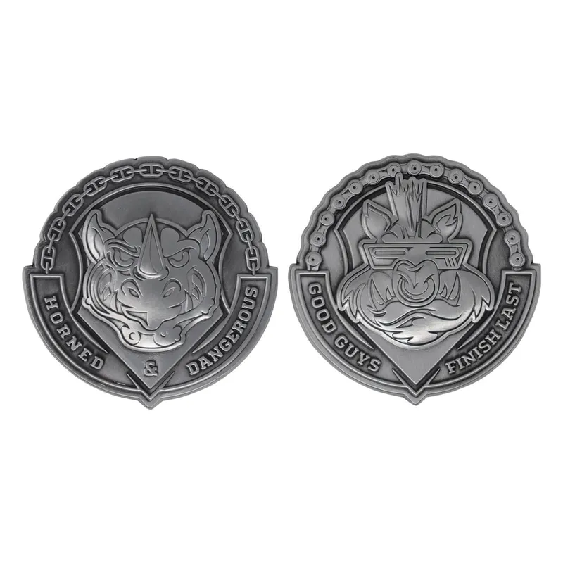 Iwoot Fanattik Teenage Mutant Ninja Turtles Bad Guys Medallion Set