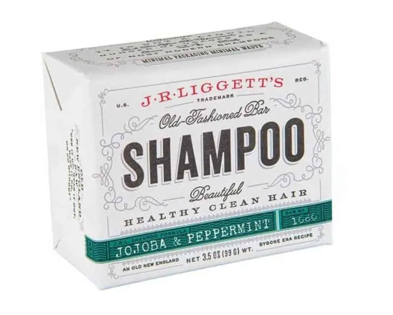 J.R.Liggett's Jojoba & Peppermint Shampoo Bar 99g in Natural - Natural - Size: One Size