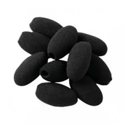 Jabra Foam Microphone Covers for Jabra GN2000 Black (Pack of 10)