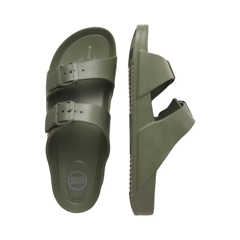 Jack & Jones Mens Sandal - Khaki - Size Uk 8