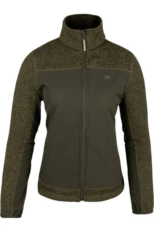 Jack Pyke Women's Hybrid Jacket in Green Size: XL Green