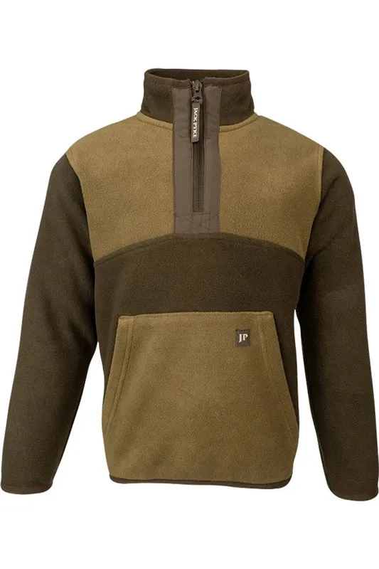 Jack Pyke Kids Two Tone Fleece Top
