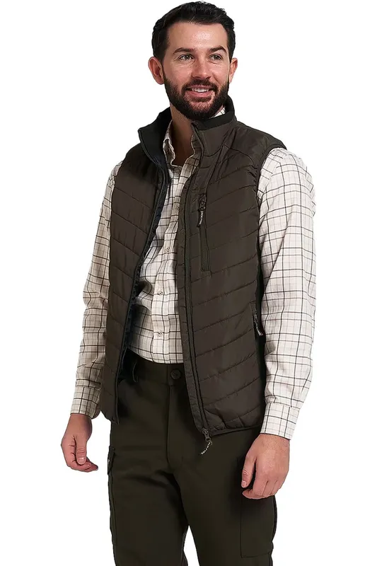 Jack Pyke Mens Hybrid Quilted Gilet - - Size: S