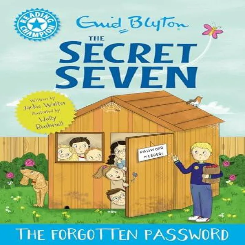 Jackie Walter Reading Champion: The Secret Seven: The Forgotten Password Multicolor
