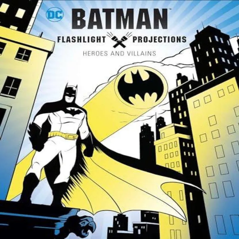 Jake Black Batman: Flashlight Projections Hardback Book Multicolor