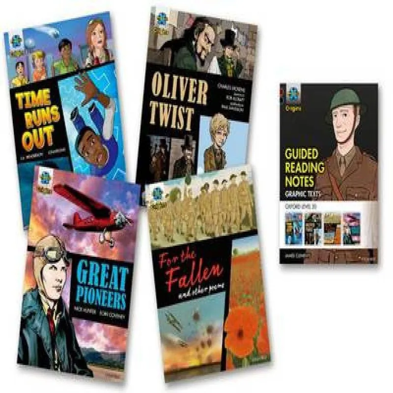 James Clements Project X Origins Graphic Texts: Dark Red+ Book Band, Oxford Level Multicolor
