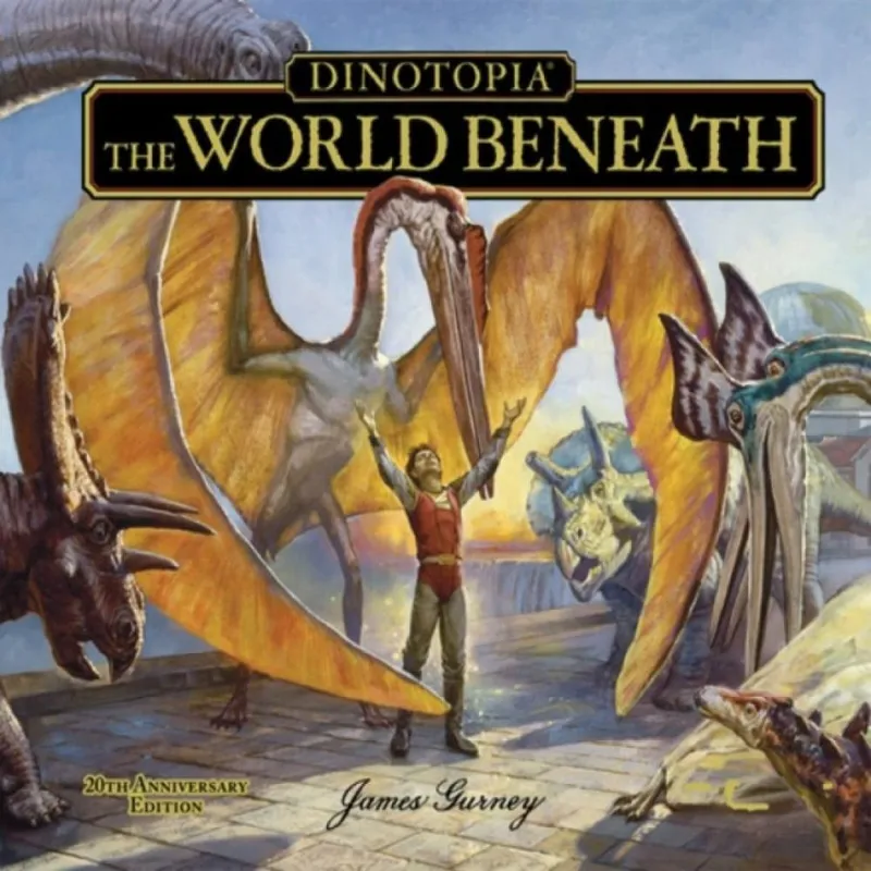James Gurney Dinotopia: The World Beneath Hardback Book Multicolor