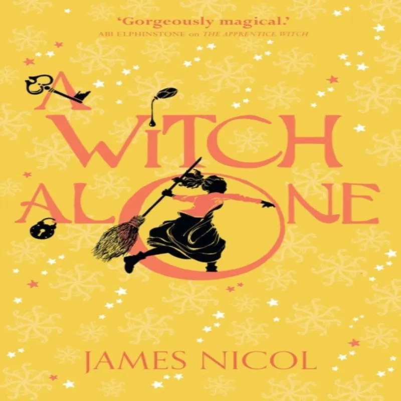 James Nicol A Witch Alone Paperback Book Multicolor
