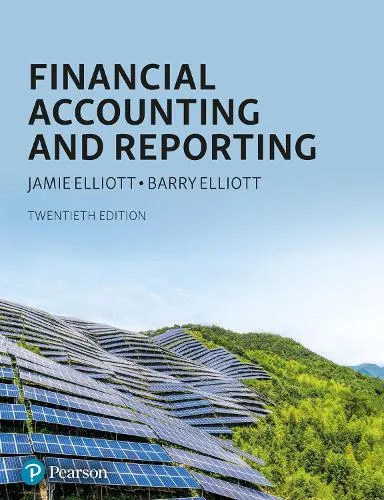Pearson Education Limited Financial Accounting And Reporting