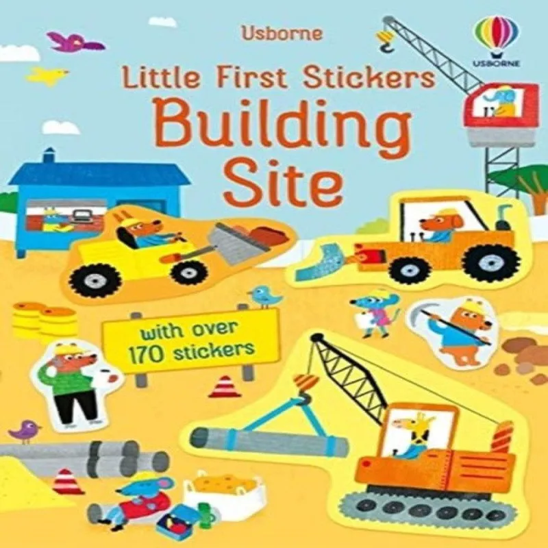 Jane Bingham Little First Stickers Building Site