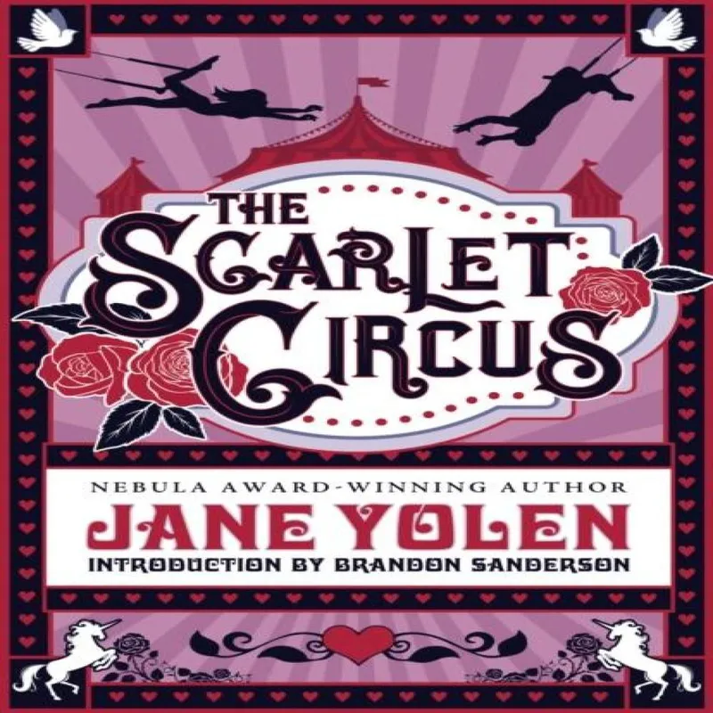Jane Yolen Scarlet Circus Paperback Book Multicolor
