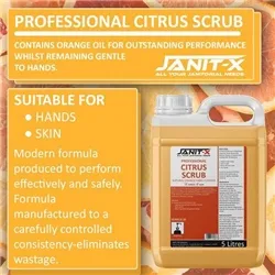 Janit-X Professional Citrus Scrub 5 Litre