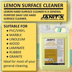 Janit-X Professional Hard Surface Lemon All Purpose Cleaner 5L