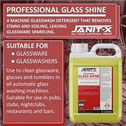 Janit-X Professional Machine Glass Shine