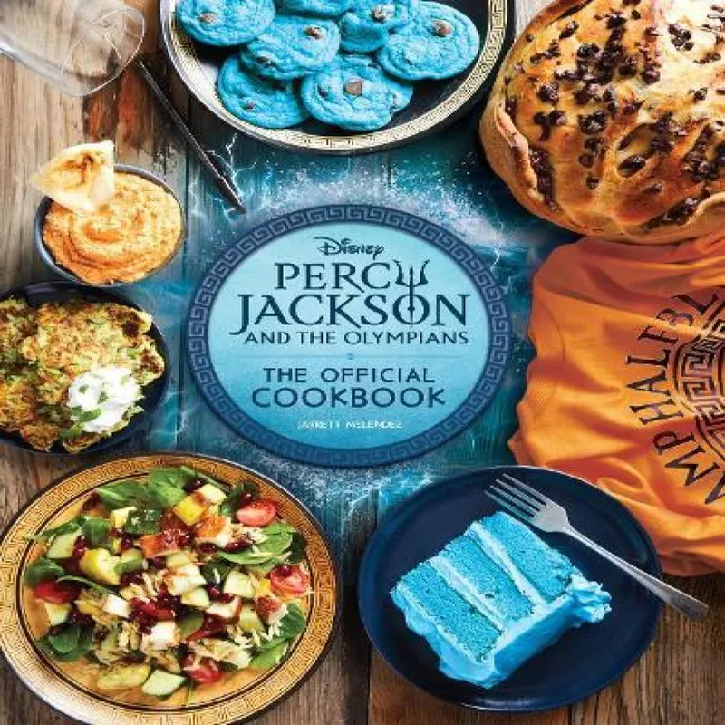 Percy Jackson and the Olympians: The Official Cookbook by Jarrett Melendez - Non Fiction - Hardback Insight Editions
