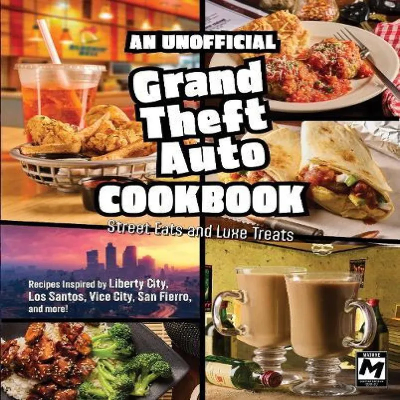 Jarrett Melendez Unofficial Grand Theft Auto Cookbook Hardback Multicolor