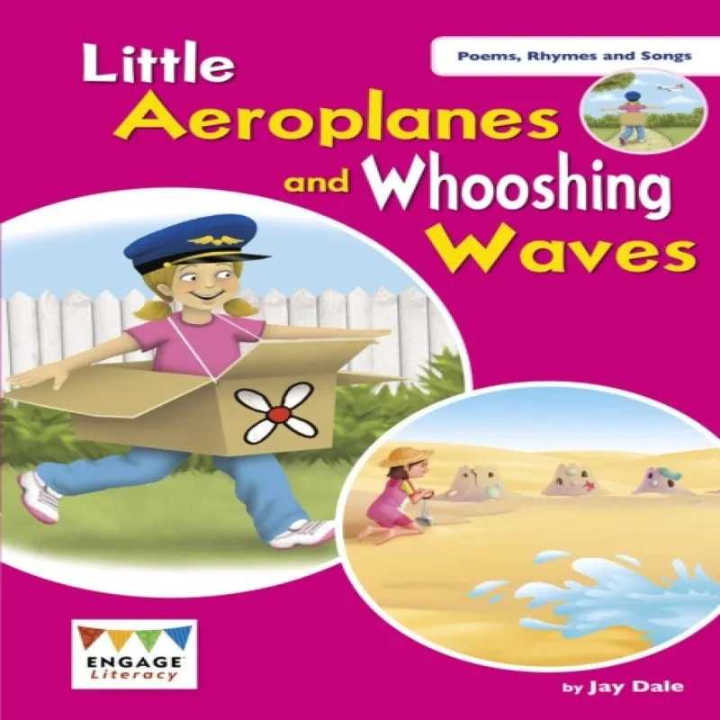 Jay Dale Little Aeroplanes & Whooshing Waves Paperback Book Multicolor