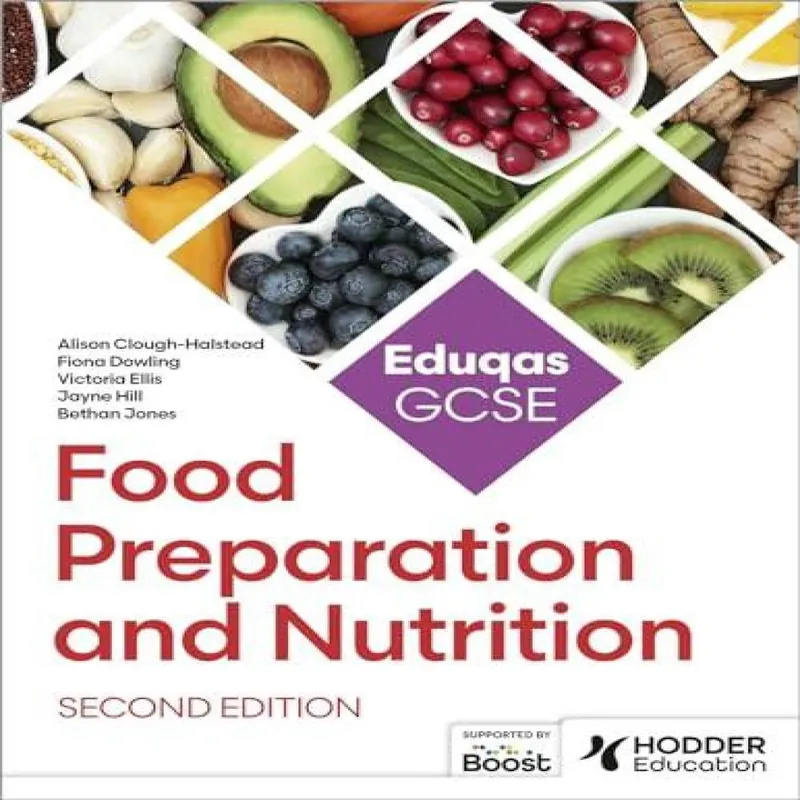 Alison Clough-Halstead Eduqas Gcse Food Preparation and Nutrition Second Edition