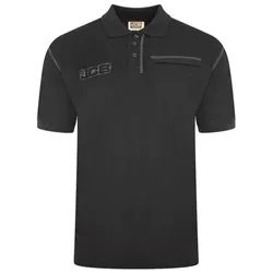 Jcb Trade Work Polo Black L D+29-L
