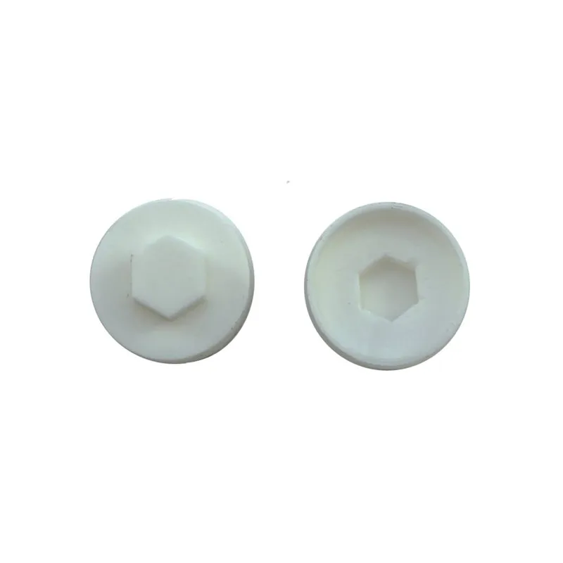Jcp Construction Products White Cover Caps - 16mm - Box of 1000 White
