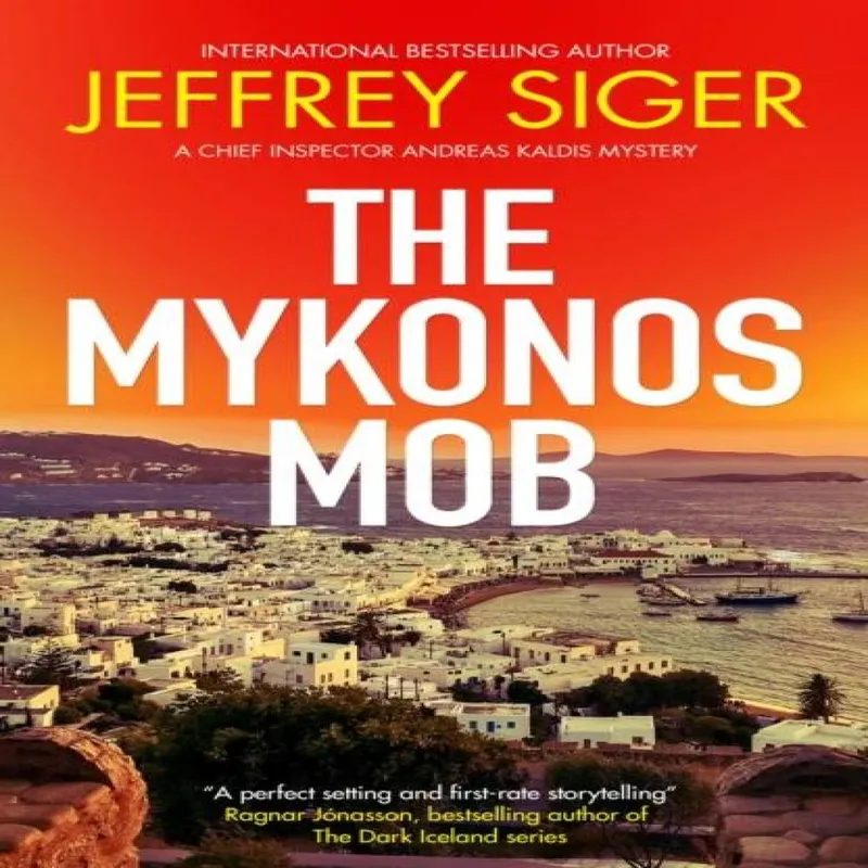 Jeffrey Siger Mykonos Mob Paperback Book Multicolor