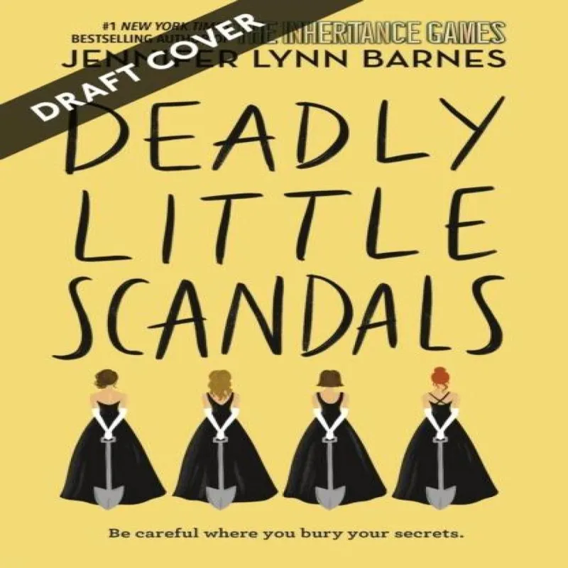 Jennifer Lynn Barnes Deadly Little Scandals Paperback Book Multicolor