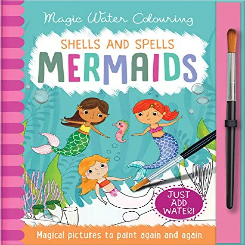 Jenny Copper Shells & Spells - Mermaids Hardback Book Multicolor