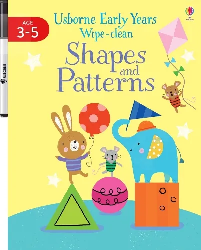 Jessica Greenwell Early Years Wipe-Clean Shapes & Patterns