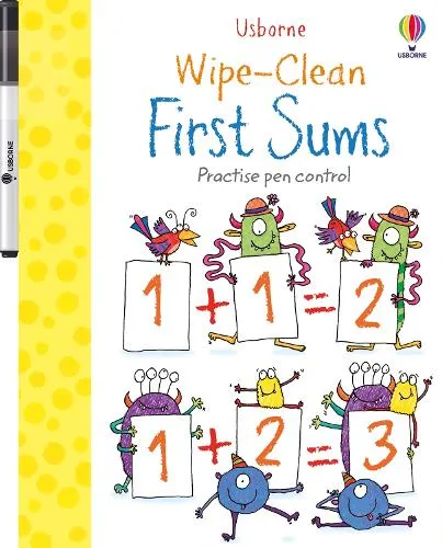 Jessica Greenwell Wipe-Clean First Sums